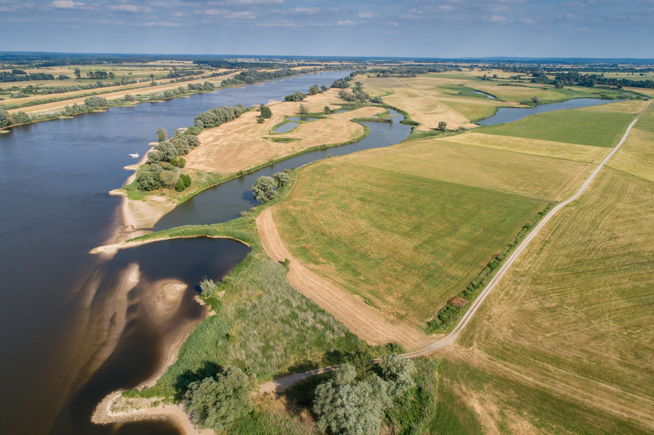 Elbe, Elberadweg und viele Rundtouren Elbe und Wendland